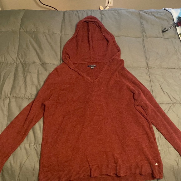 American Eagle Knit Hoodie Size Small - Picture 1 of 3